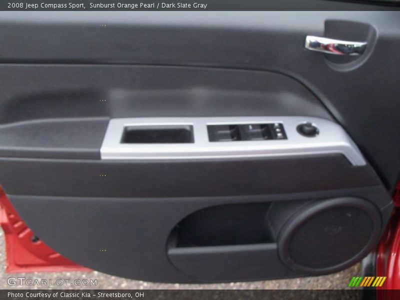 Sunburst Orange Pearl / Dark Slate Gray 2008 Jeep Compass Sport