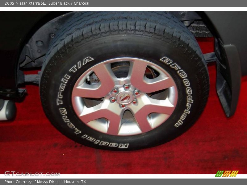 Super Black / Charcoal 2009 Nissan Xterra SE