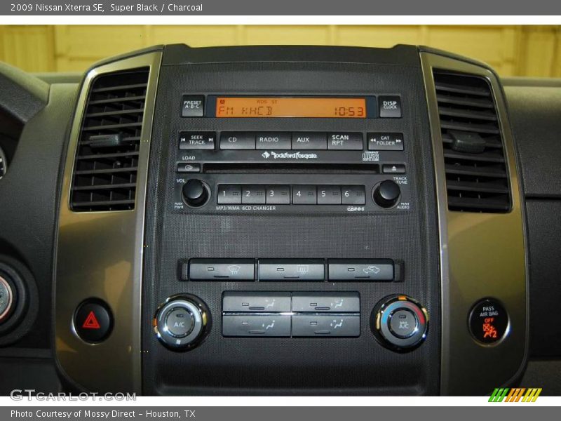 Super Black / Charcoal 2009 Nissan Xterra SE