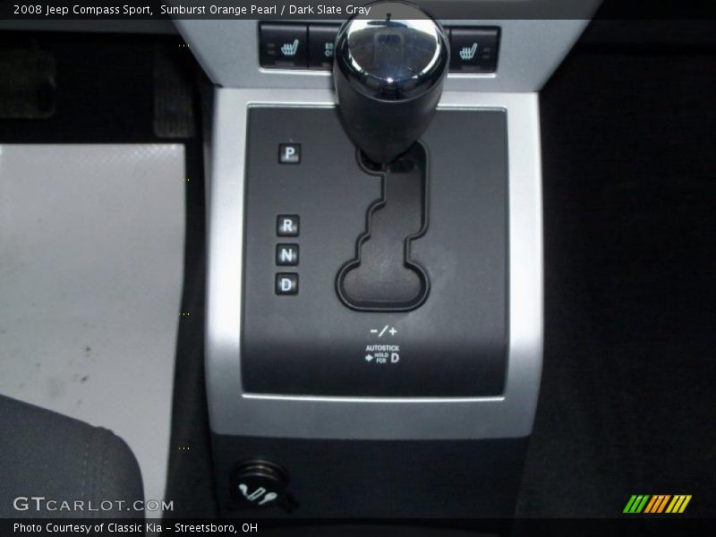 2008 Compass Sport CVT2 AutoStick Automatic Shifter