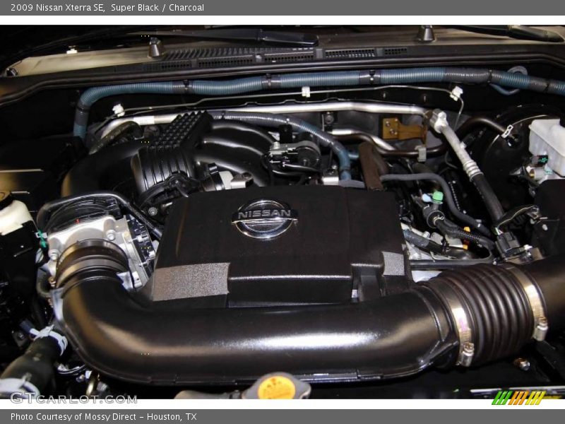 Super Black / Charcoal 2009 Nissan Xterra SE