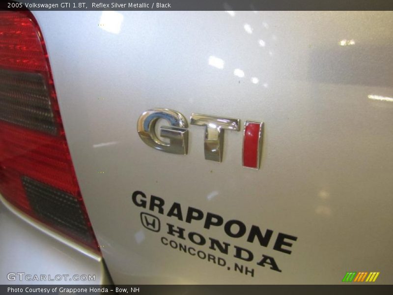 Reflex Silver Metallic / Black 2005 Volkswagen GTI 1.8T