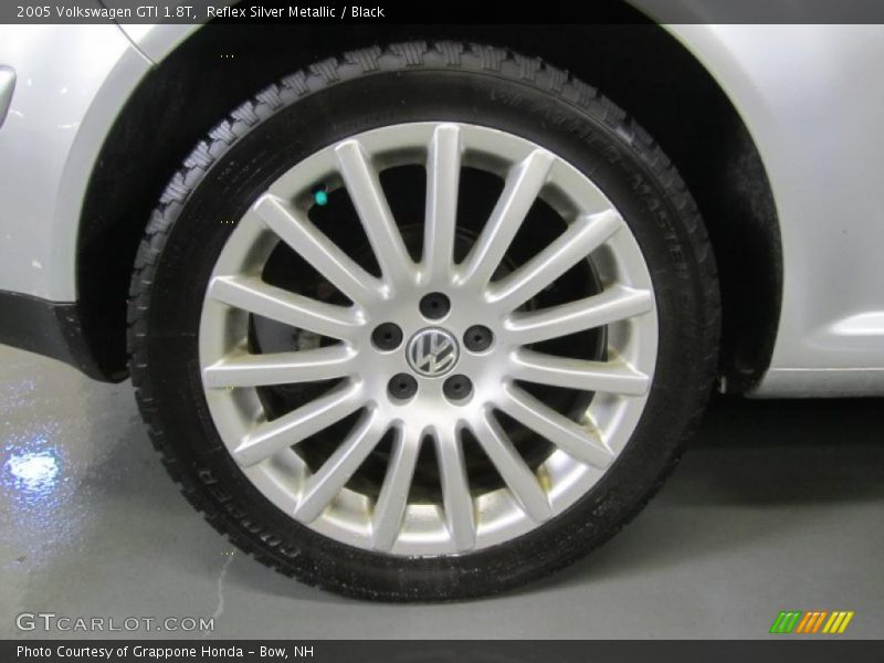 Reflex Silver Metallic / Black 2005 Volkswagen GTI 1.8T