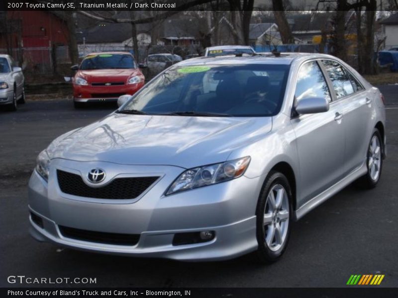 Titanium Metallic / Dark Charcoal 2007 Toyota Camry SE