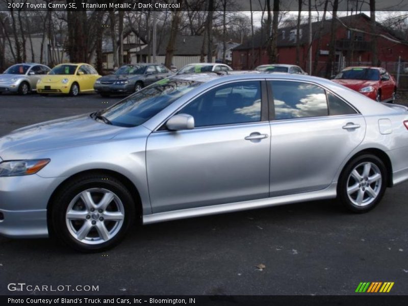 Titanium Metallic / Dark Charcoal 2007 Toyota Camry SE