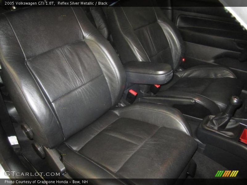 Reflex Silver Metallic / Black 2005 Volkswagen GTI 1.8T