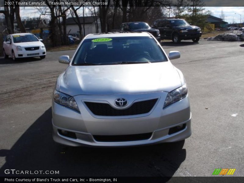 Titanium Metallic / Dark Charcoal 2007 Toyota Camry SE