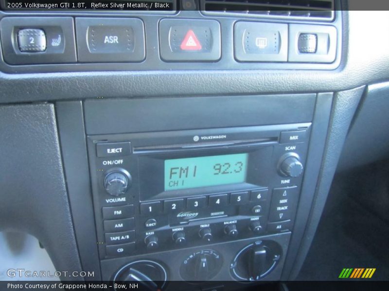 Reflex Silver Metallic / Black 2005 Volkswagen GTI 1.8T