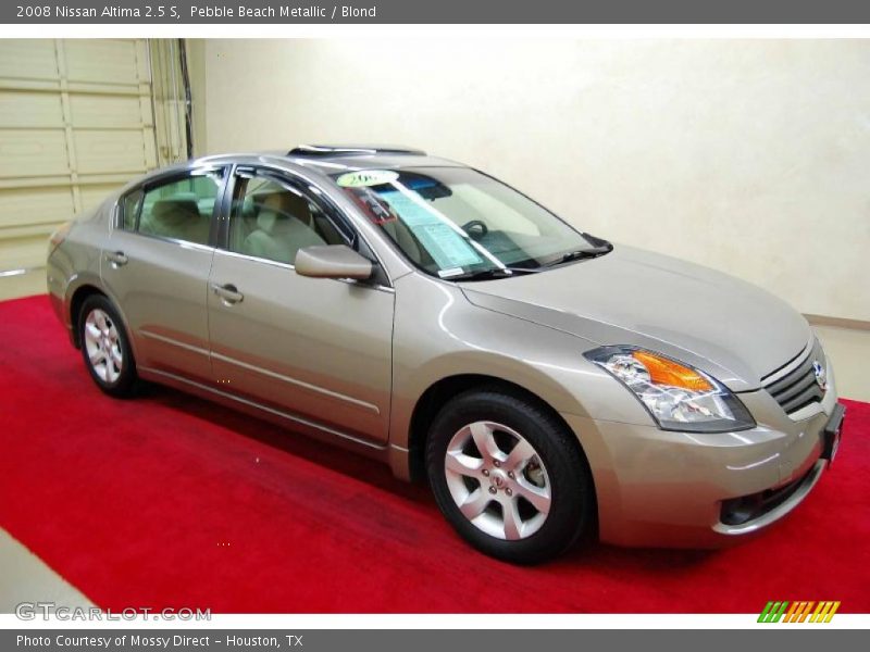 Pebble Beach Metallic / Blond 2008 Nissan Altima 2.5 S