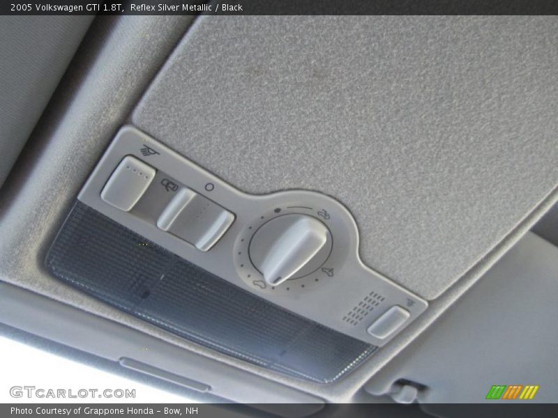 Reflex Silver Metallic / Black 2005 Volkswagen GTI 1.8T