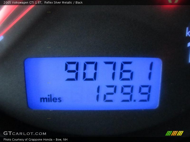 Reflex Silver Metallic / Black 2005 Volkswagen GTI 1.8T