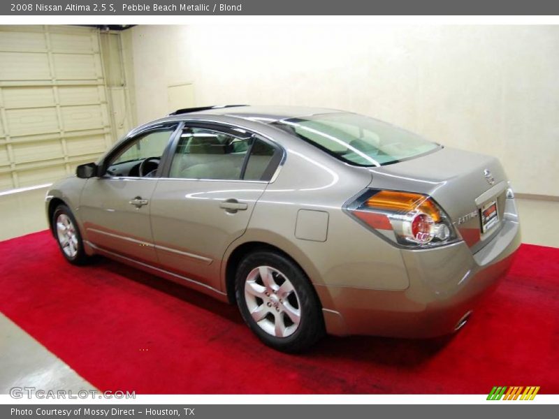 Pebble Beach Metallic / Blond 2008 Nissan Altima 2.5 S