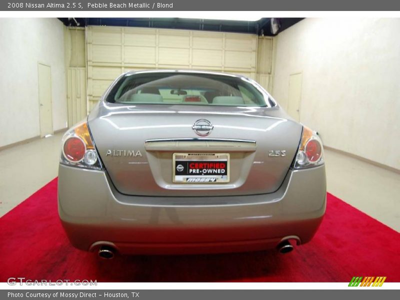 Pebble Beach Metallic / Blond 2008 Nissan Altima 2.5 S