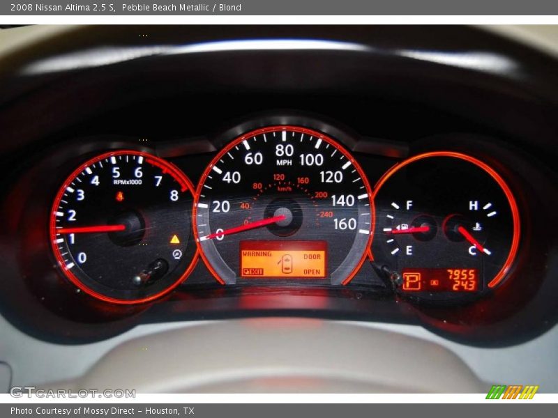 Pebble Beach Metallic / Blond 2008 Nissan Altima 2.5 S