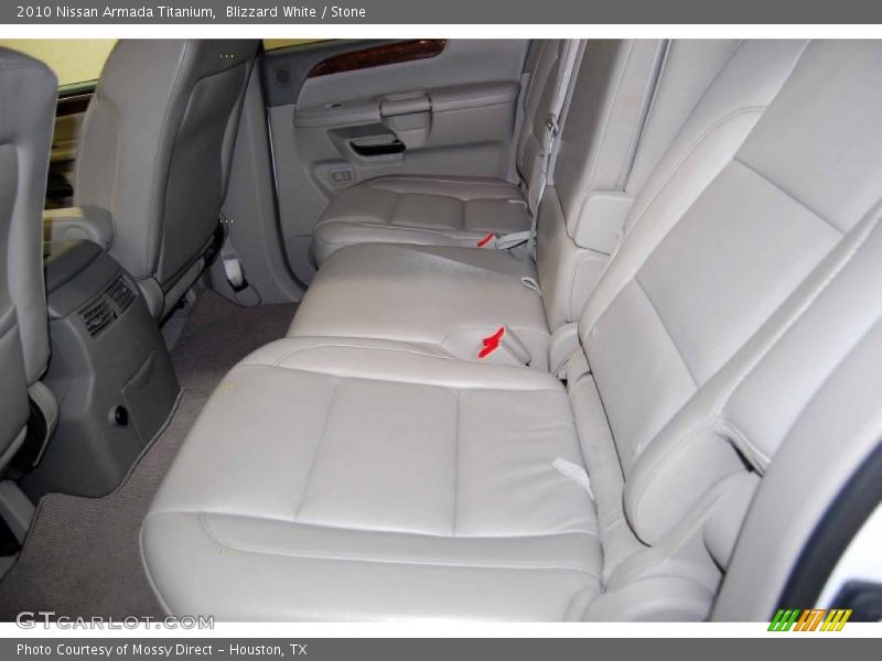Blizzard White / Stone 2010 Nissan Armada Titanium