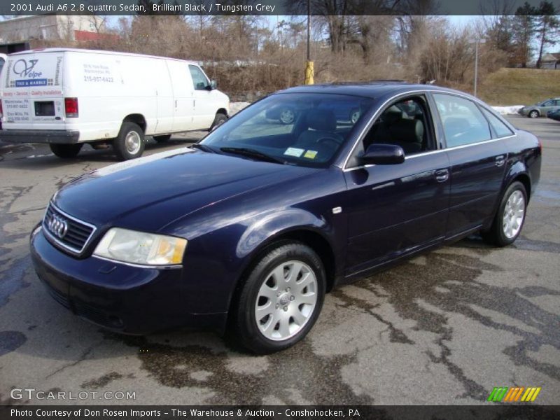 Front 3/4 View of 2001 A6 2.8 quattro Sedan