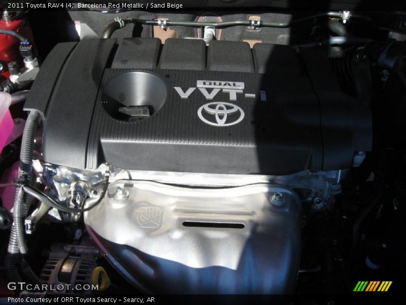 Barcelona Red Metallic / Sand Beige 2011 Toyota RAV4 I4
