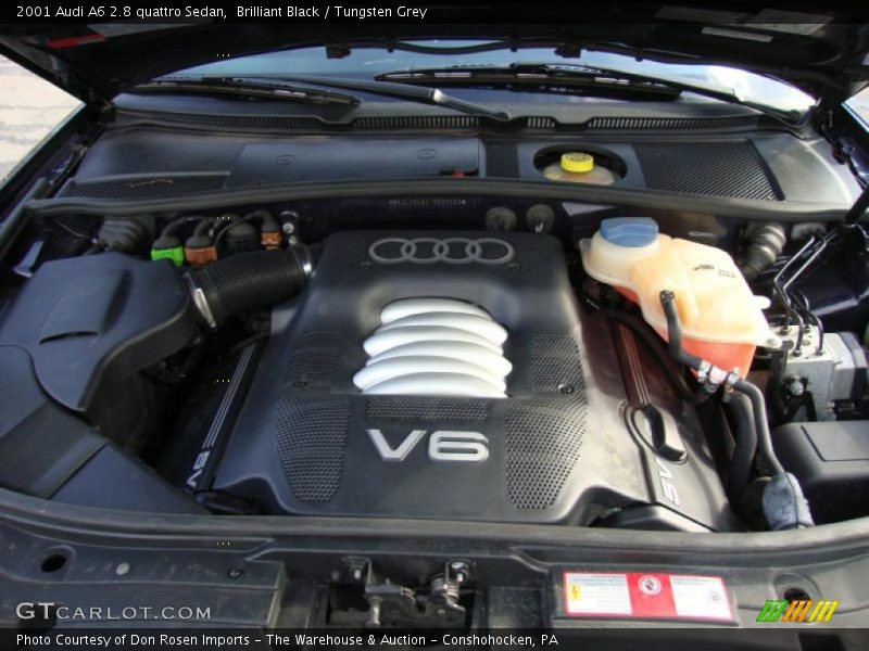  2001 A6 2.8 quattro Sedan Engine - 2.8 Liter DOHC 30-Valve V6