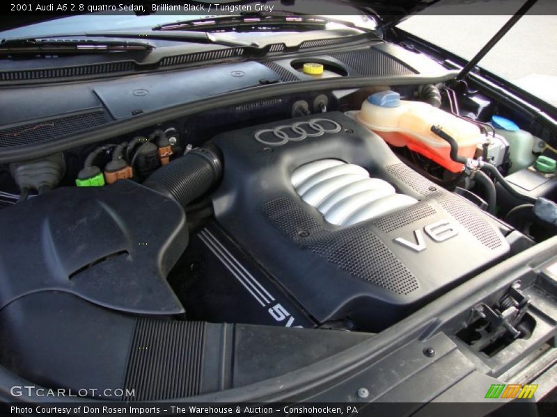  2001 A6 2.8 quattro Sedan Engine - 2.8 Liter DOHC 30-Valve V6