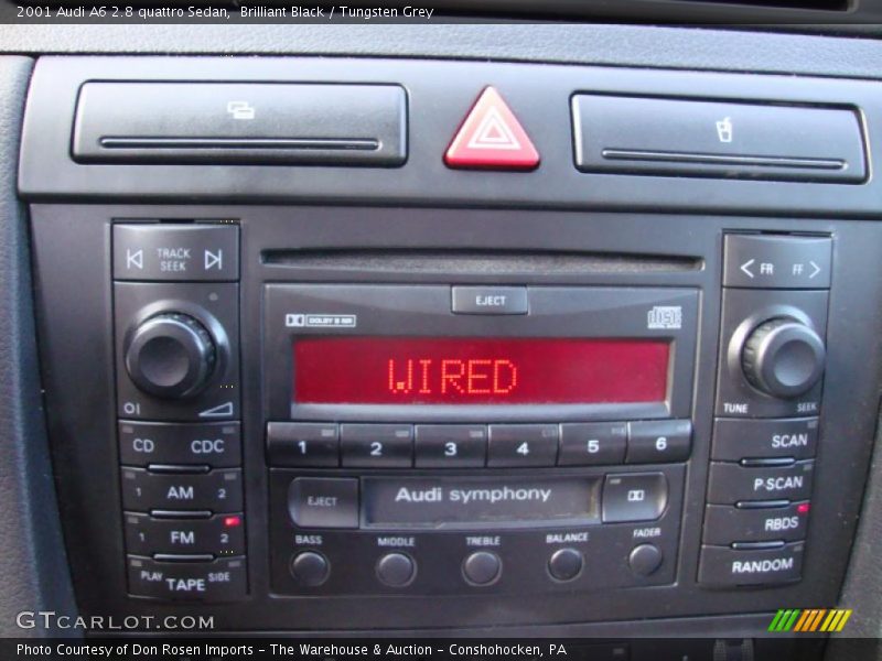 Controls of 2001 A6 2.8 quattro Sedan