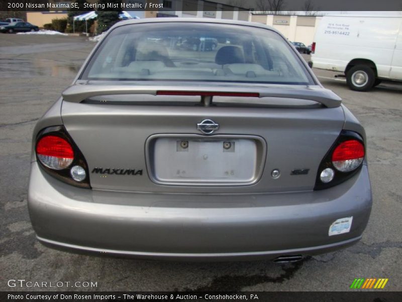 Sterling Mist Metallic / Frost 2000 Nissan Maxima SE