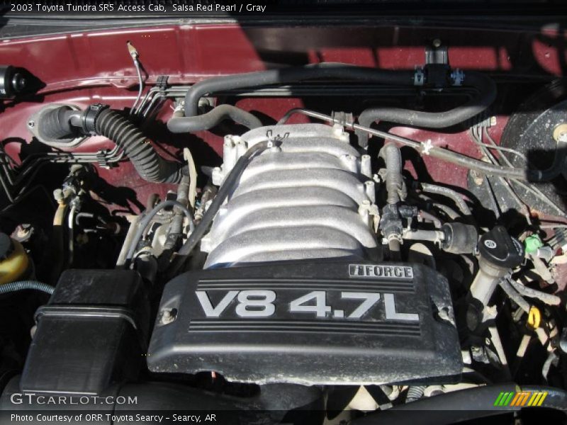  2003 Tundra SR5 Access Cab Engine - 4.7 Liter DOHC 32-Valve V8