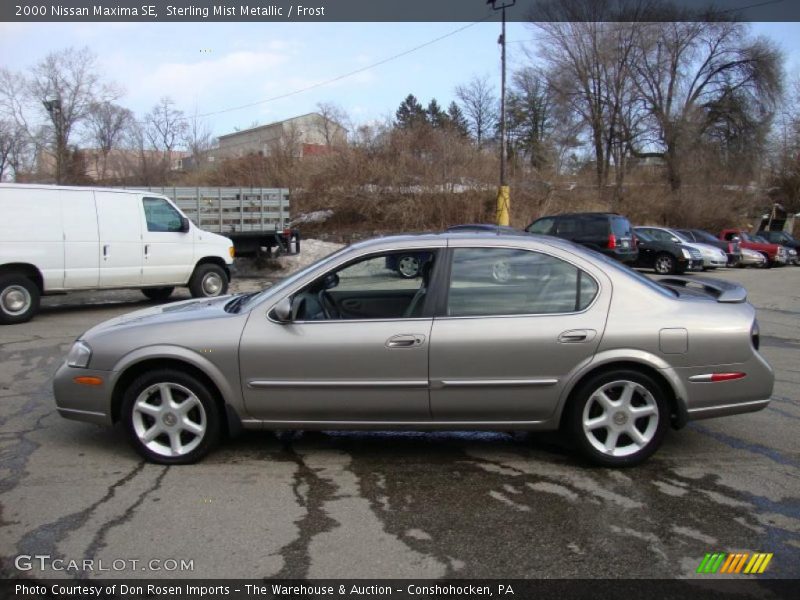 Sterling Mist Metallic / Frost 2000 Nissan Maxima SE