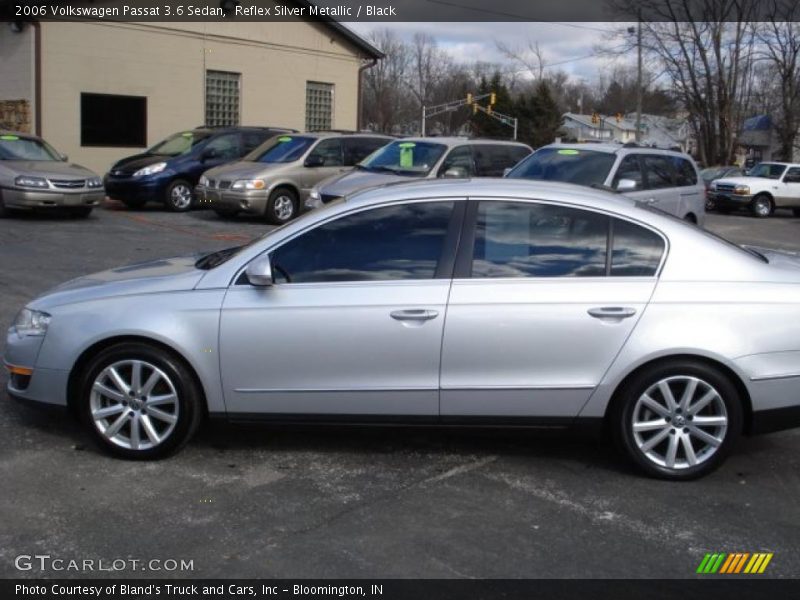 Reflex Silver Metallic / Black 2006 Volkswagen Passat 3.6 Sedan