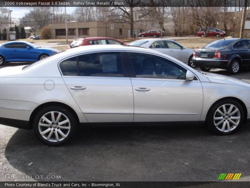 Reflex Silver Metallic / Black 2006 Volkswagen Passat 3.6 Sedan