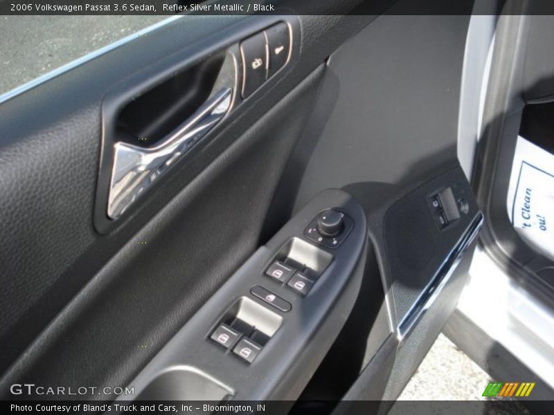 Reflex Silver Metallic / Black 2006 Volkswagen Passat 3.6 Sedan