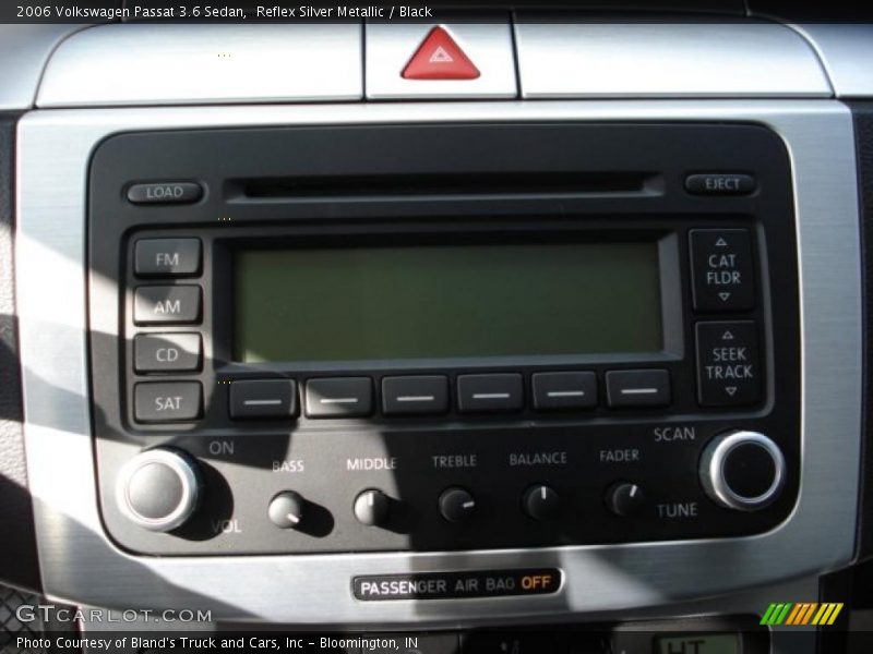 Reflex Silver Metallic / Black 2006 Volkswagen Passat 3.6 Sedan