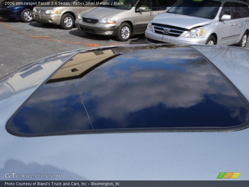 Reflex Silver Metallic / Black 2006 Volkswagen Passat 3.6 Sedan