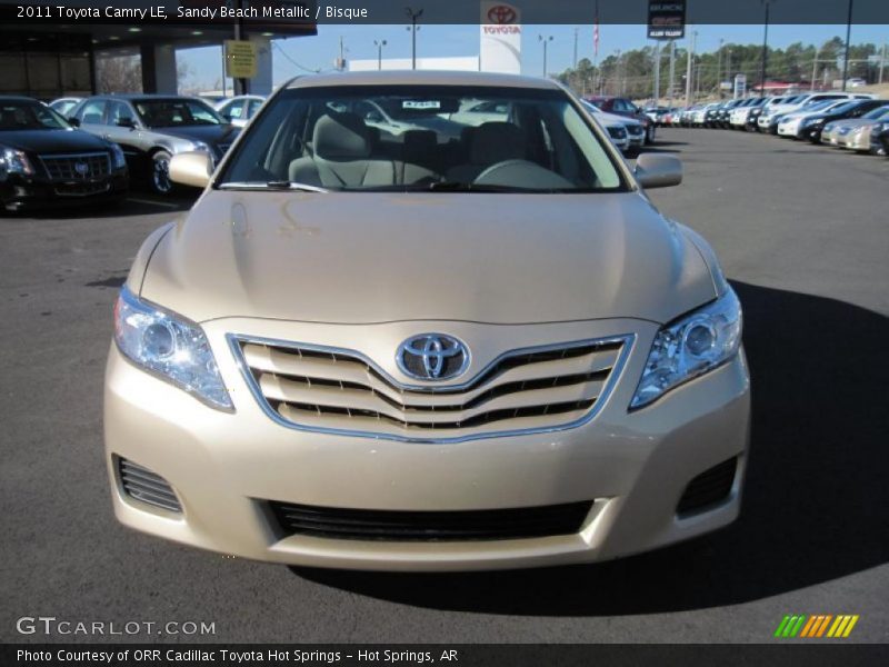 Sandy Beach Metallic / Bisque 2011 Toyota Camry LE