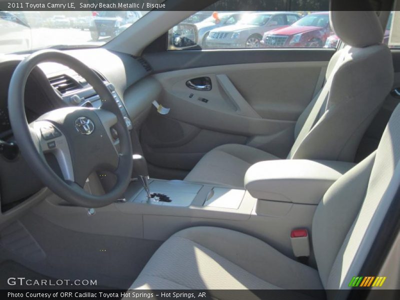 Sandy Beach Metallic / Bisque 2011 Toyota Camry LE