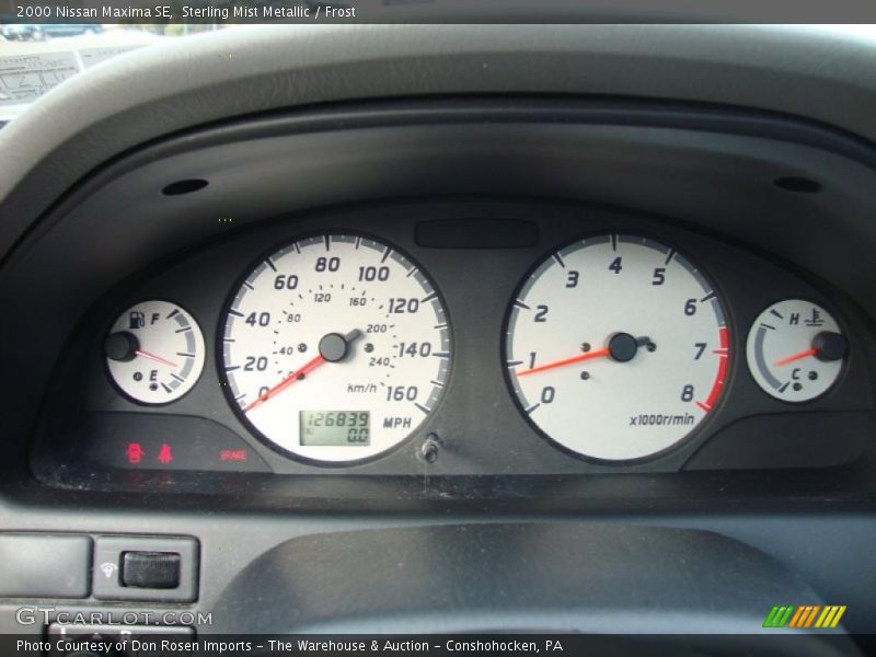 Sterling Mist Metallic / Frost 2000 Nissan Maxima SE