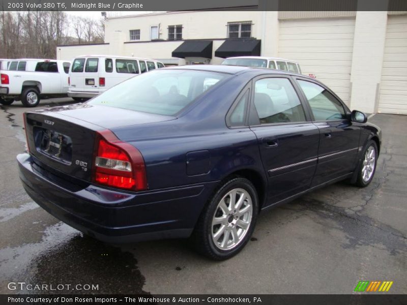 Midnight Blue / Graphite 2003 Volvo S80 T6