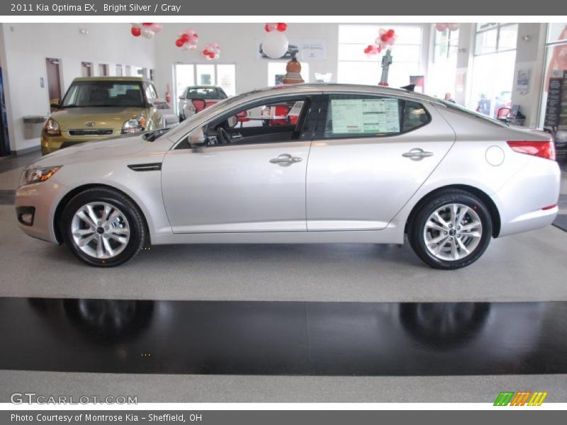 Bright Silver / Gray 2011 Kia Optima EX