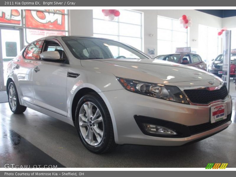 Bright Silver / Gray 2011 Kia Optima EX