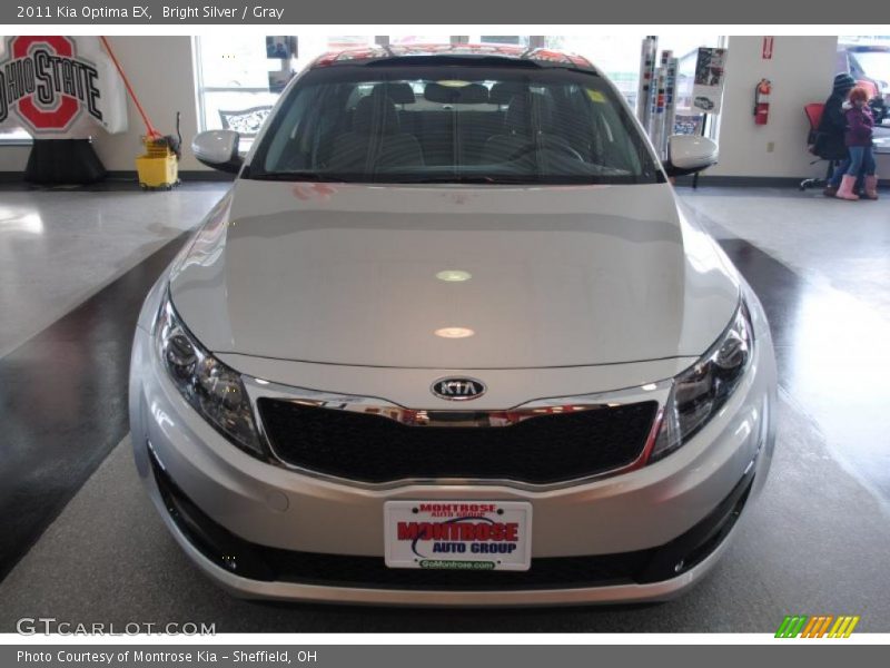 Bright Silver / Gray 2011 Kia Optima EX