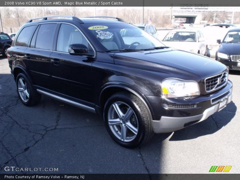 Magic Blue Metallic / Sport Calcite 2008 Volvo XC90 V8 Sport AWD