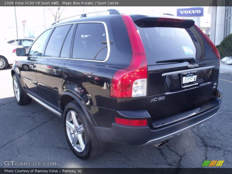 Magic Blue Metallic / Sport Calcite 2008 Volvo XC90 V8 Sport AWD