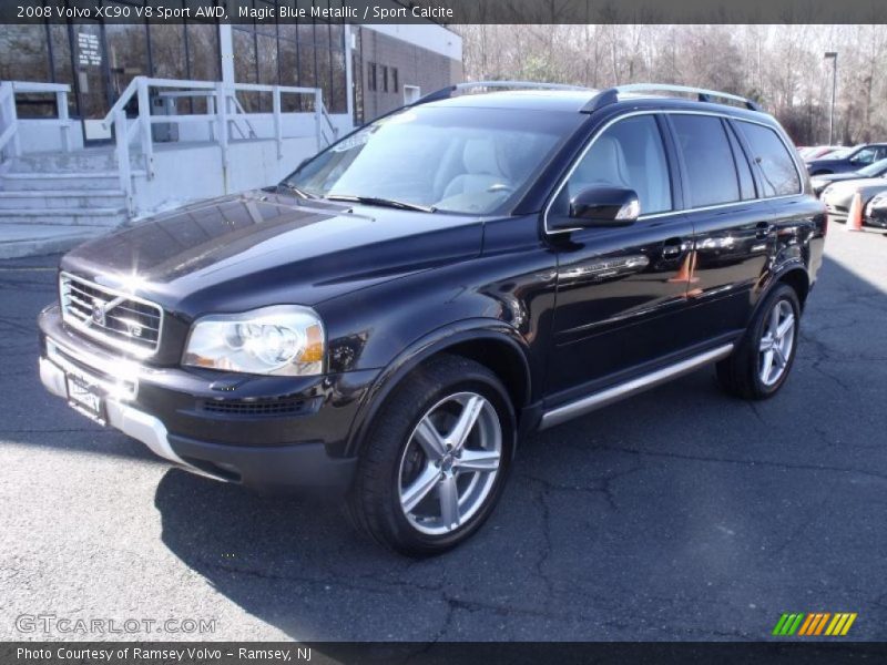 Magic Blue Metallic / Sport Calcite 2008 Volvo XC90 V8 Sport AWD