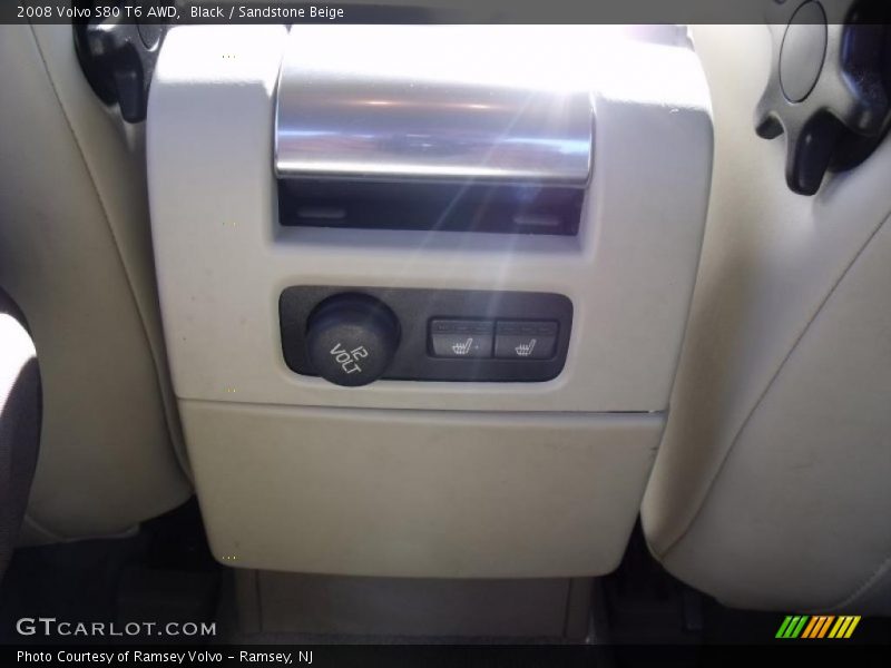 Black / Sandstone Beige 2008 Volvo S80 T6 AWD