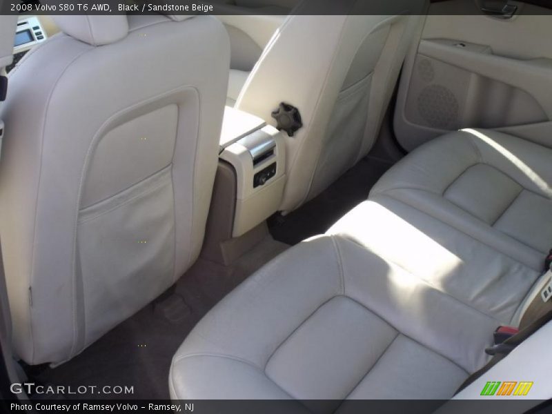 Black / Sandstone Beige 2008 Volvo S80 T6 AWD