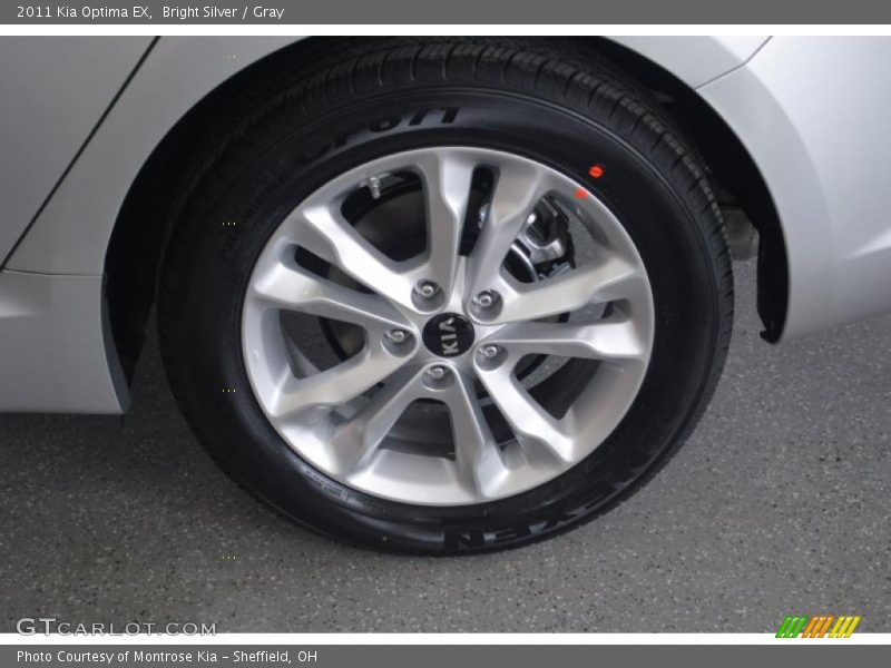 Bright Silver / Gray 2011 Kia Optima EX