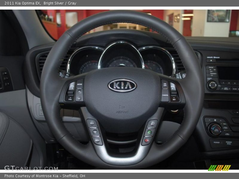 Bright Silver / Gray 2011 Kia Optima EX