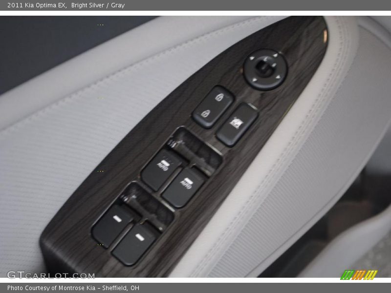 Bright Silver / Gray 2011 Kia Optima EX