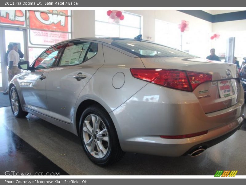 Satin Metal / Beige 2011 Kia Optima EX