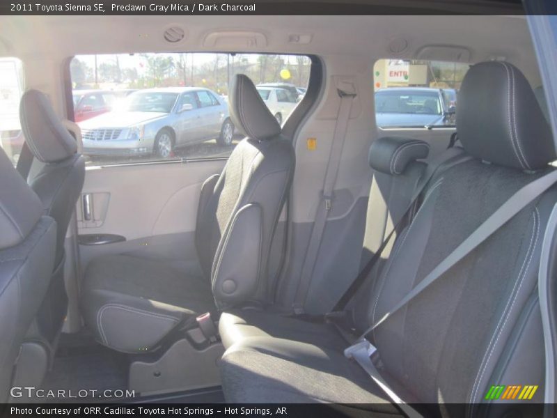 Predawn Gray Mica / Dark Charcoal 2011 Toyota Sienna SE