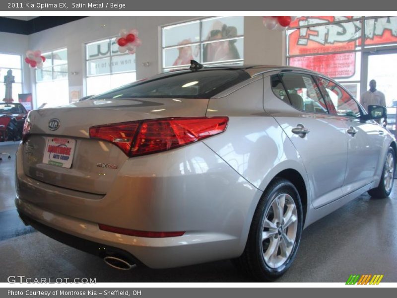 Satin Metal / Beige 2011 Kia Optima EX